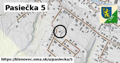 Pasiečka 5, Klenovec