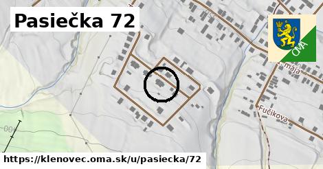 Pasiečka 72, Klenovec