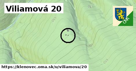 Viliamová 20, Klenovec