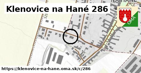 Klenovice na Hané <span class="supisne">286</span>