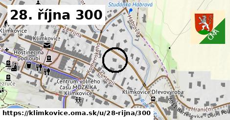 28. října 300, Klimkovice