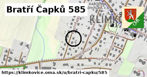 Bratří Čapků 585, Klimkovice