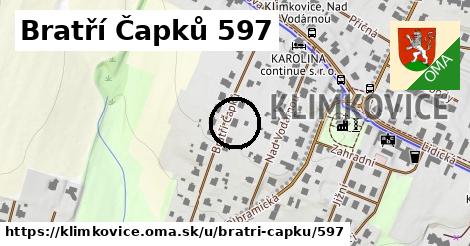 Bratří Čapků 597, Klimkovice