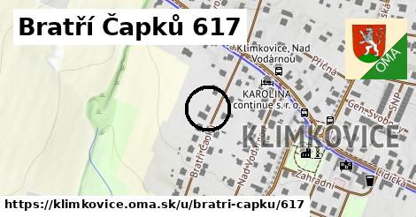 Bratří Čapků 617, Klimkovice
