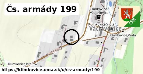 Čs. armády 199, Klimkovice