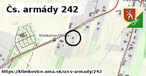 Čs. armády 242, Klimkovice