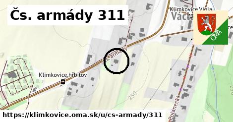 Čs. armády 311, Klimkovice