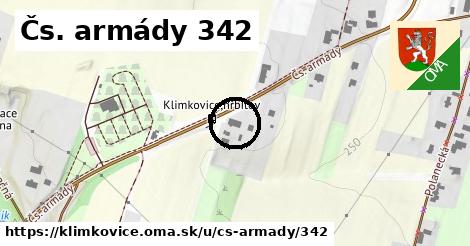 Čs. armády 342, Klimkovice