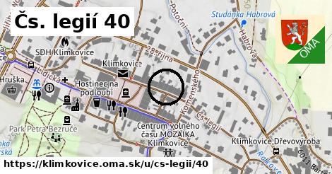 Čs. legií 40, Klimkovice