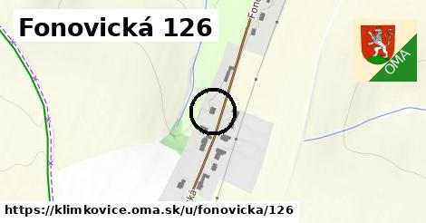 Fonovická 126, Klimkovice