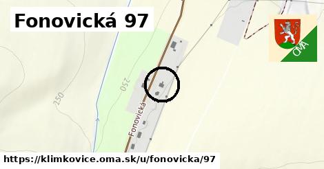 Fonovická 97, Klimkovice