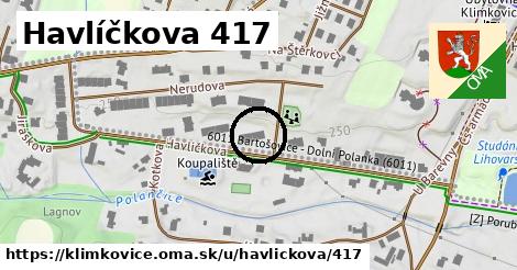 Havlíčkova 417, Klimkovice