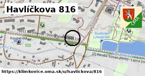Havlíčkova 816, Klimkovice