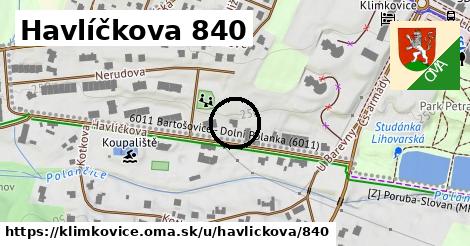 Havlíčkova 840, Klimkovice