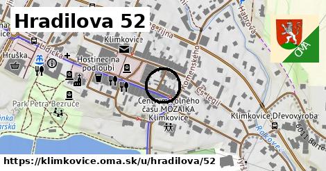 Hradilova 52, Klimkovice