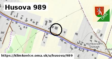Husova 989, Klimkovice