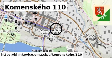 Komenského 110, Klimkovice