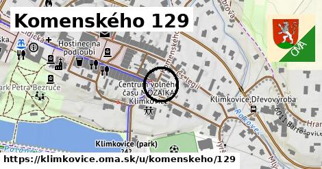 Komenského 129, Klimkovice