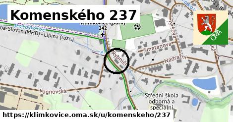 Komenského 237, Klimkovice