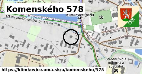 Komenského 578, Klimkovice