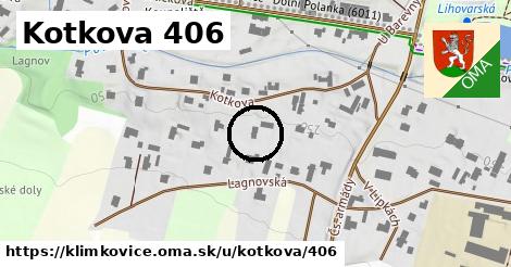 Kotkova 406, Klimkovice