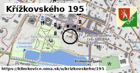 Křížkovského 195, Klimkovice