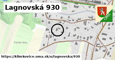 Lagnovská 930, Klimkovice