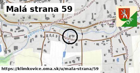 Malá strana 59, Klimkovice