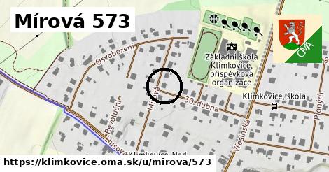 Mírová 573, Klimkovice