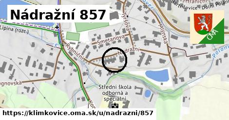 Nádražní 857, Klimkovice