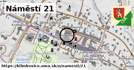 Náměstí 21, Klimkovice