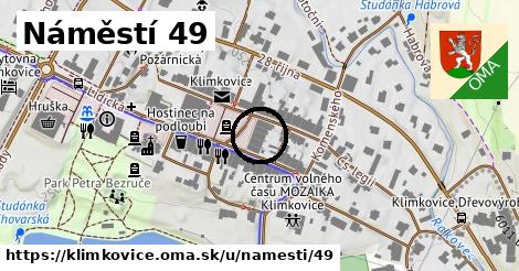Náměstí 49, Klimkovice