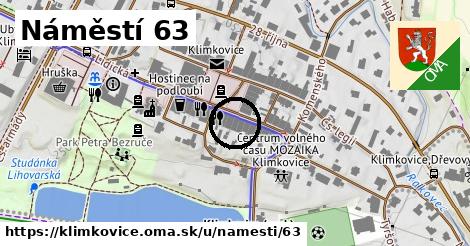 Náměstí 63, Klimkovice