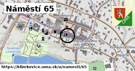 Náměstí 65, Klimkovice