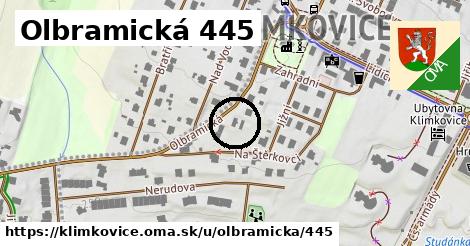 Olbramická 445, Klimkovice