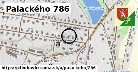 Palackého 786, Klimkovice