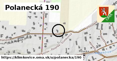 Polanecká 190, Klimkovice