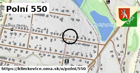 Polní 550, Klimkovice