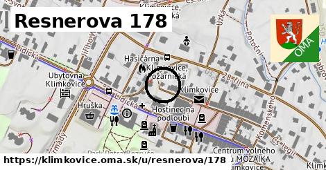 Resnerova 178, Klimkovice