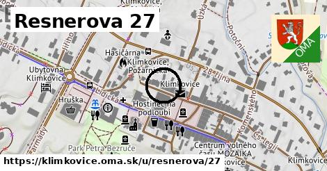 Resnerova 27, Klimkovice