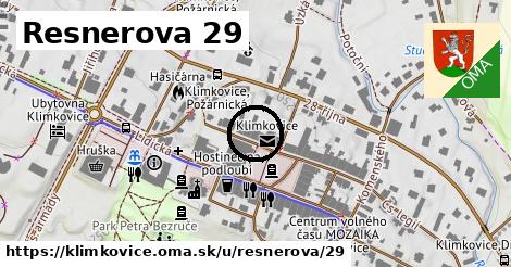 Resnerova 29, Klimkovice