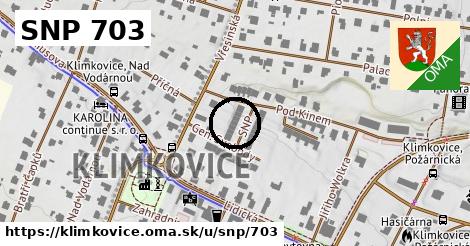 SNP 703, Klimkovice