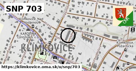 SNP 703, Klimkovice