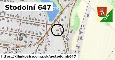 Stodolní 647, Klimkovice