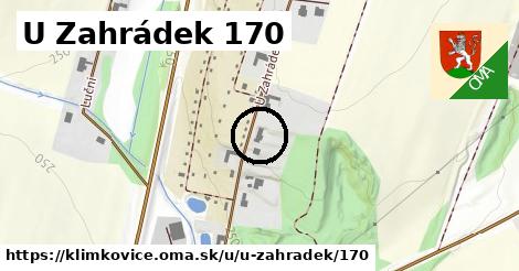 U Zahrádek 170, Klimkovice