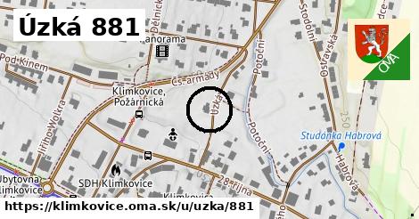 Úzká 881, Klimkovice