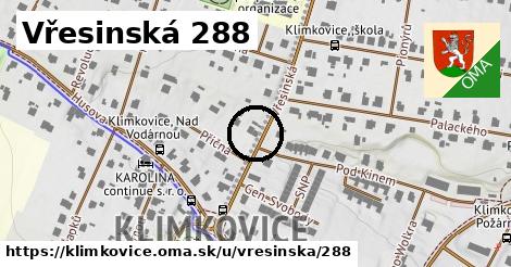 Vřesinská 288, Klimkovice