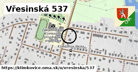 Vřesinská 537, Klimkovice