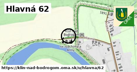 Hlavná 62, Klin nad Bodrogom