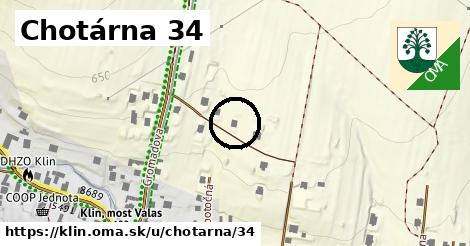 Chotárna 34, Klin